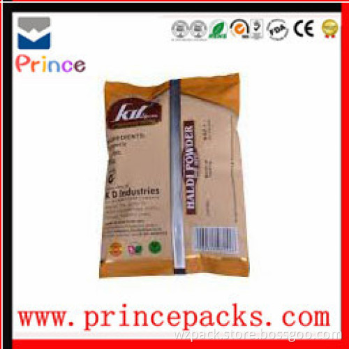 three side seal plastic seasoning packaging bag / seasoning pouch / plastic seasoning packaging